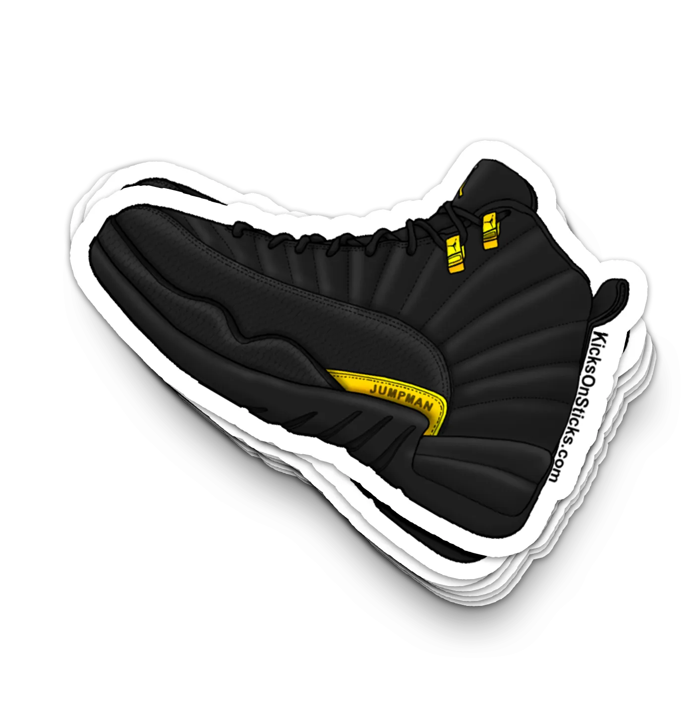 Jordan 12 "Black Taxi" Sneaker Sticker