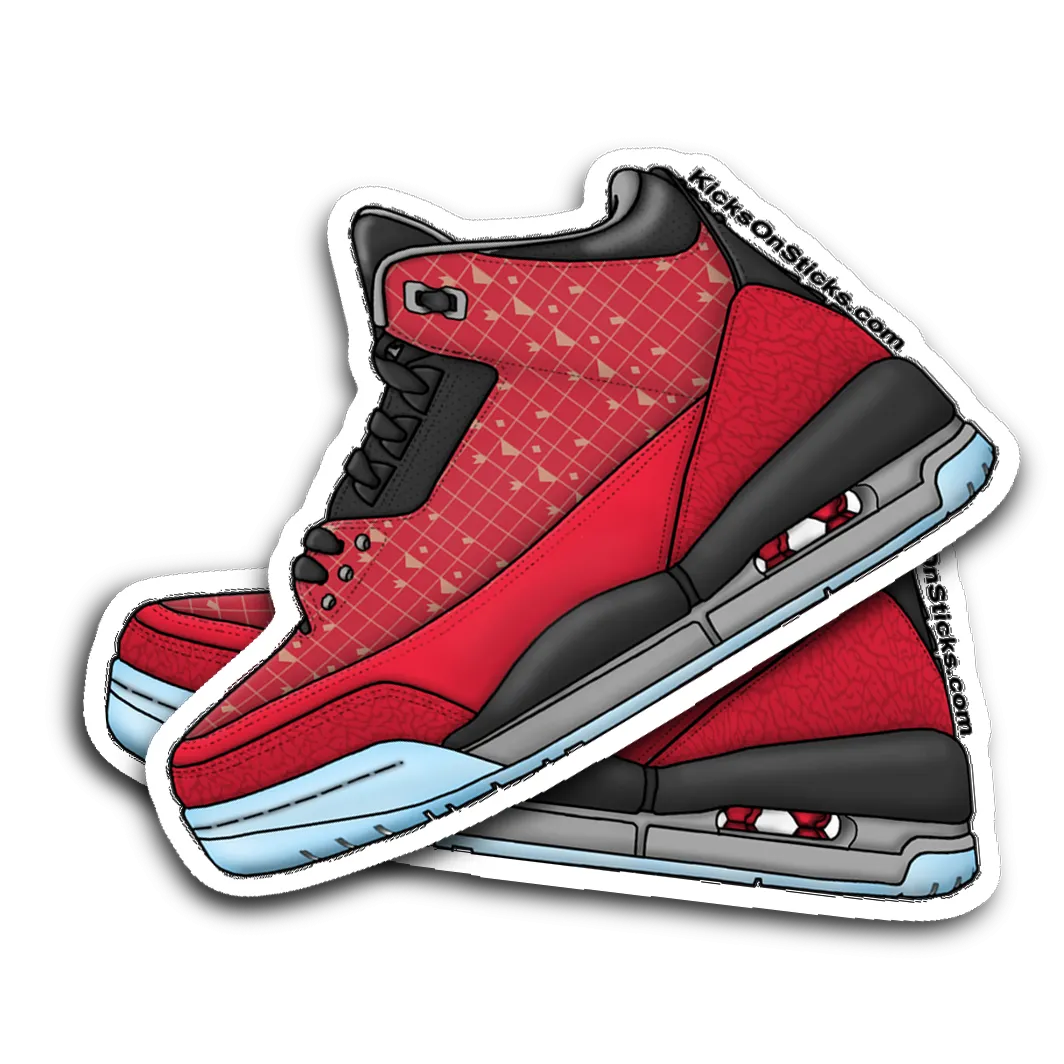 Jordan 3 "Doernbecher" Sneaker Sticker