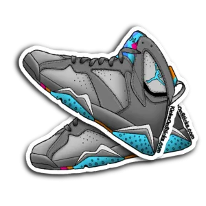 Jordan 7 "Barcelona Days" Sneaker Sticker