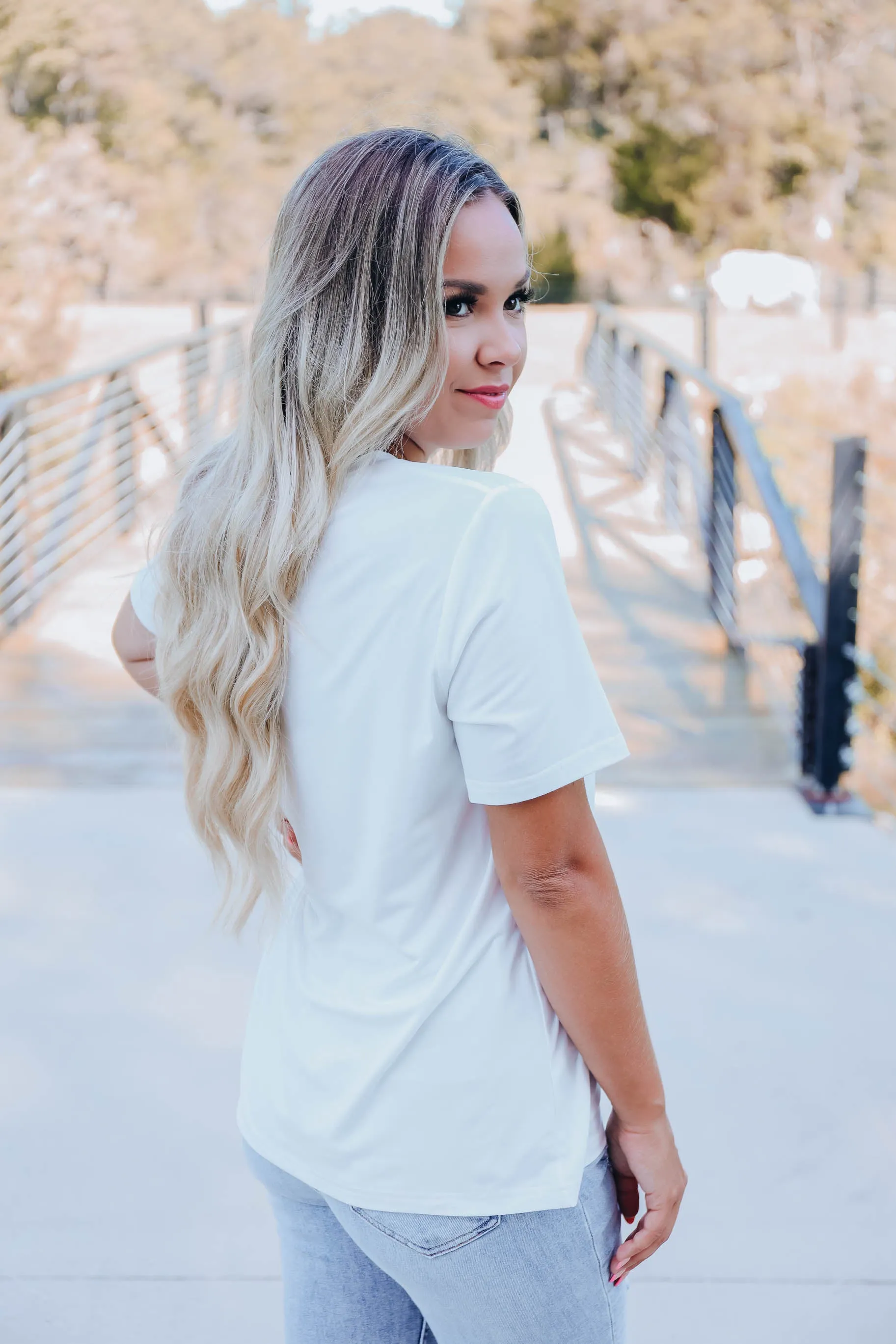 Keep It Wild Graphic Tee - White