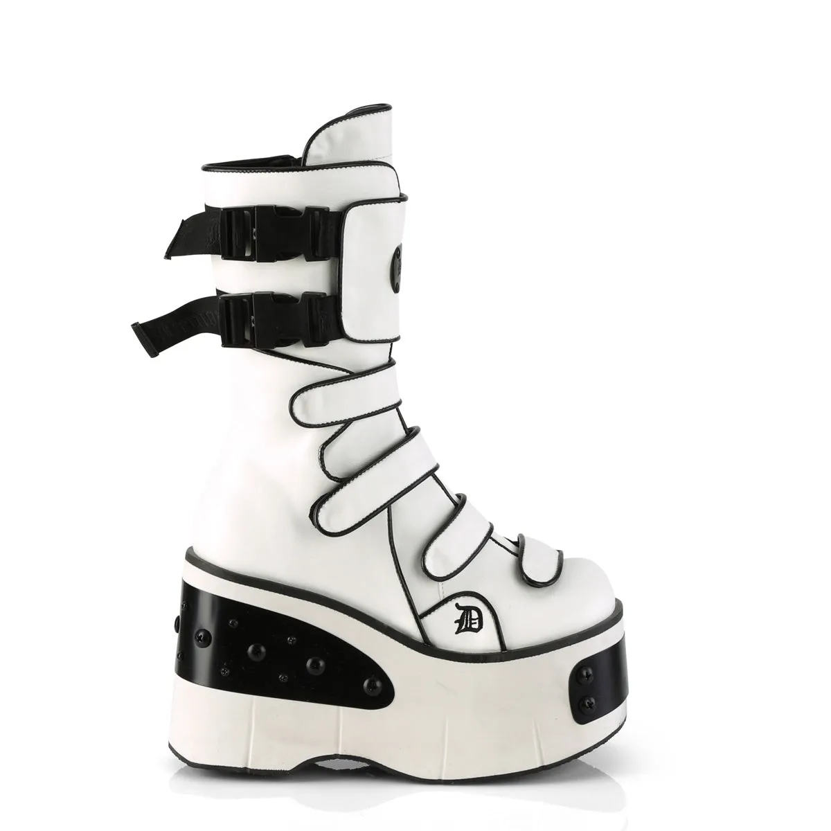 KERA-108  White Vegan Leather