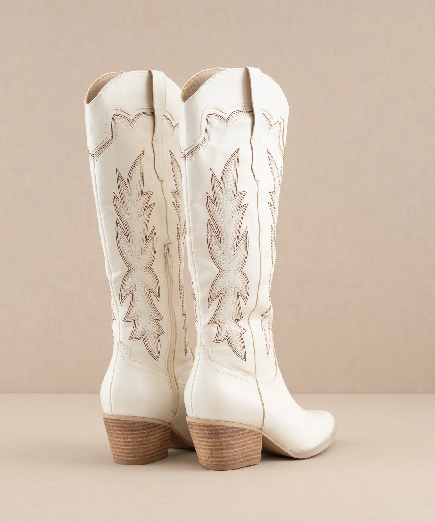 Lacey Boots - White