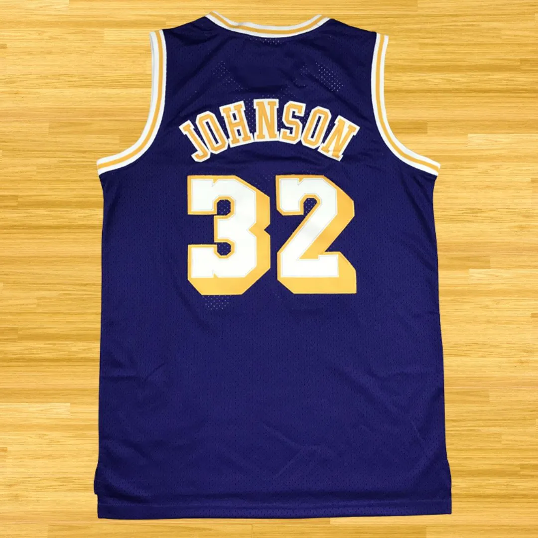 Lakers  - Magic Johnson - Retro Jersey - Purple