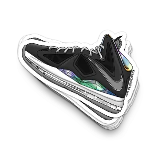 Lebron 10 "Prism" Sneaker Sticker