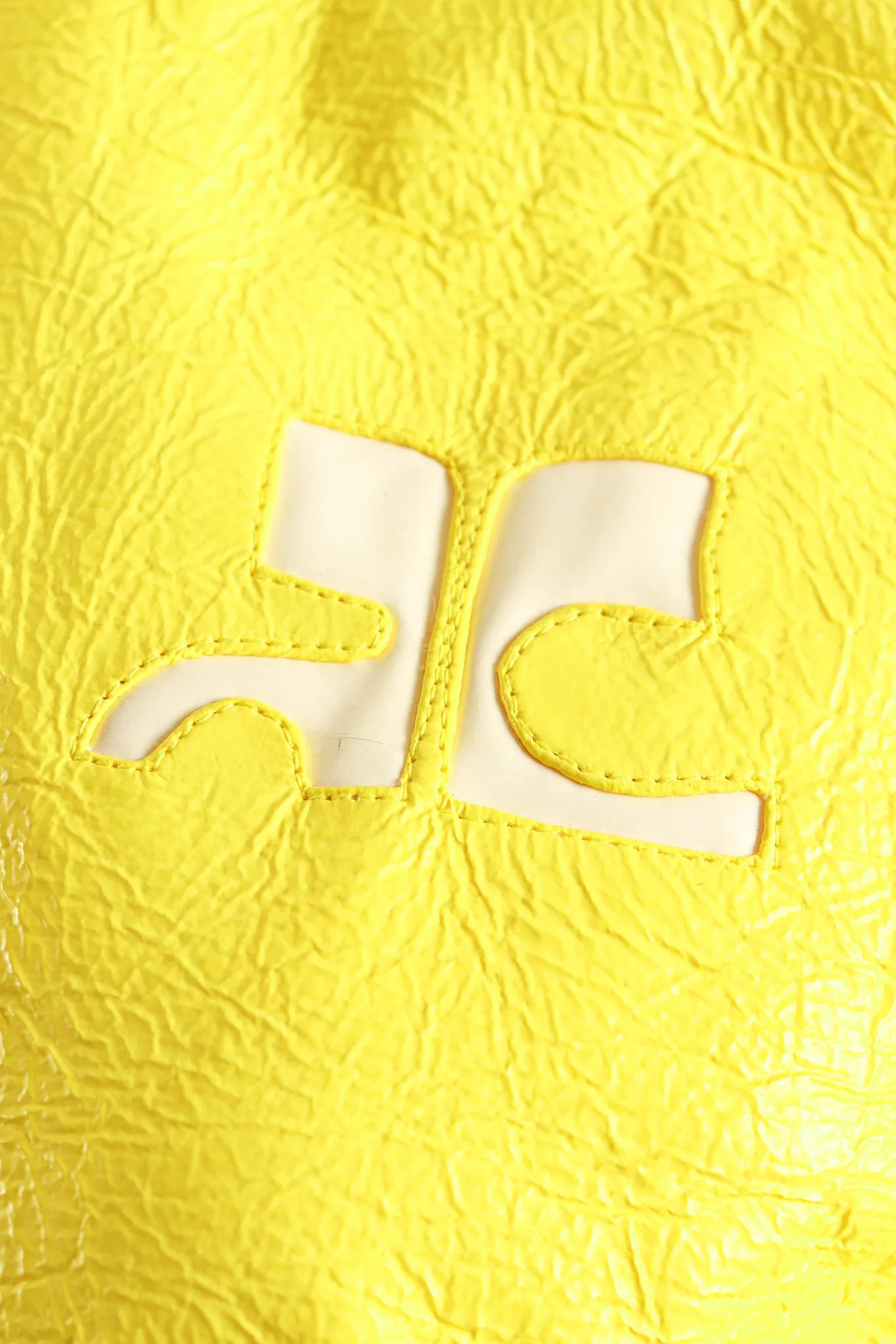 Lemon Patent Jacket