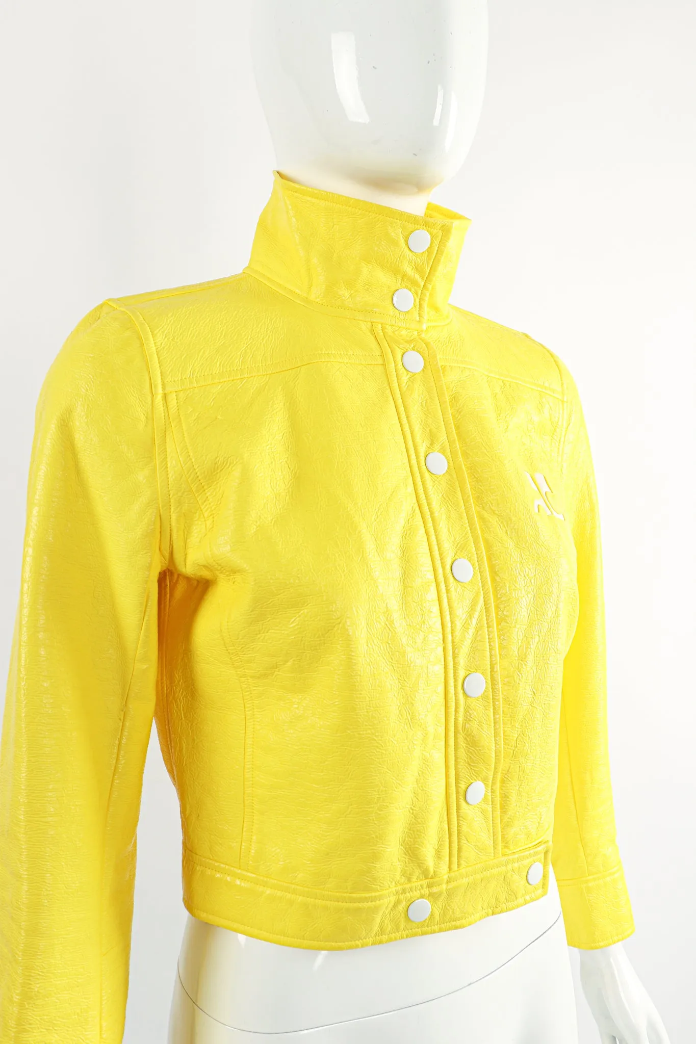 Lemon Patent Jacket