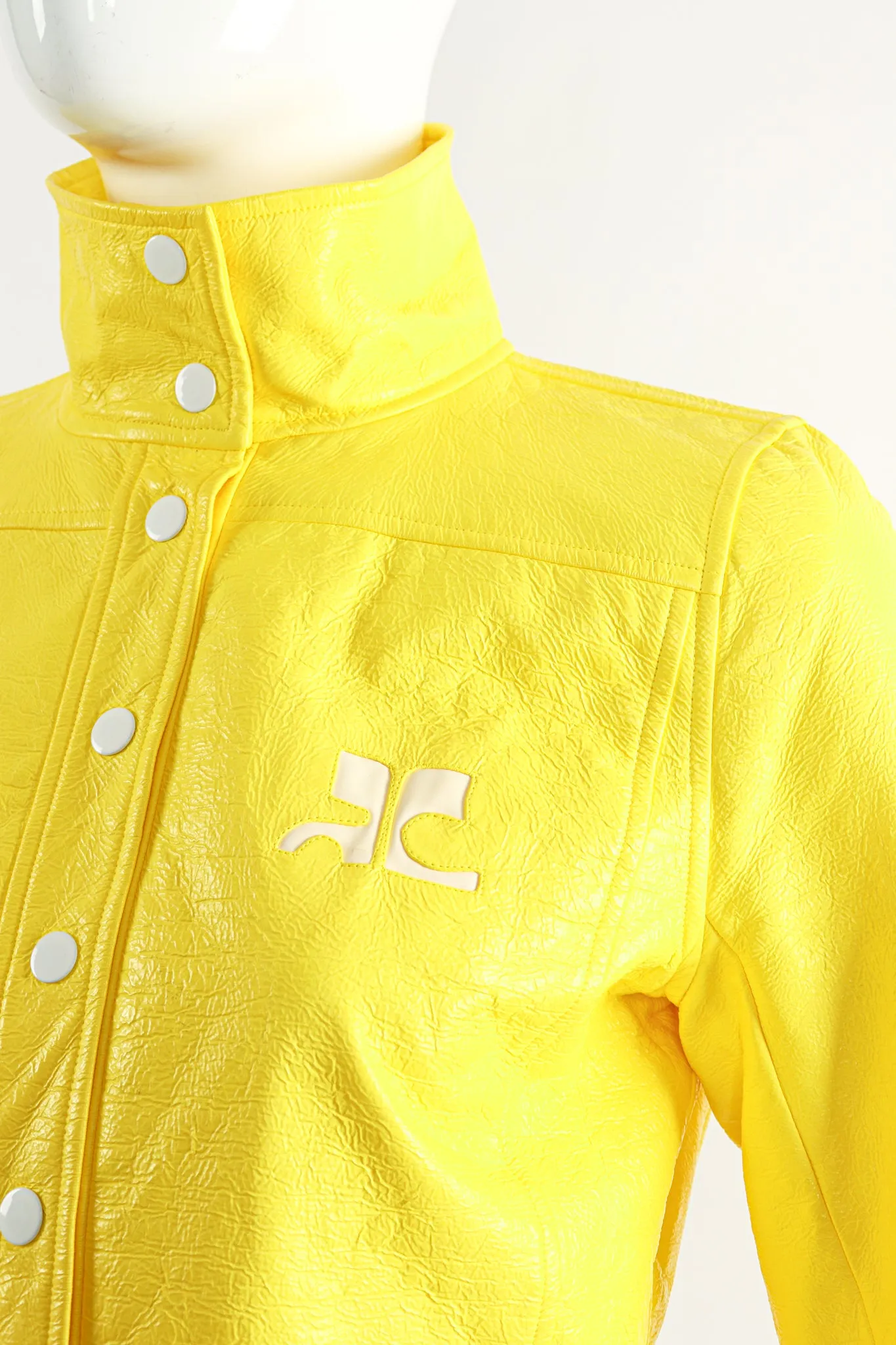 Lemon Patent Jacket