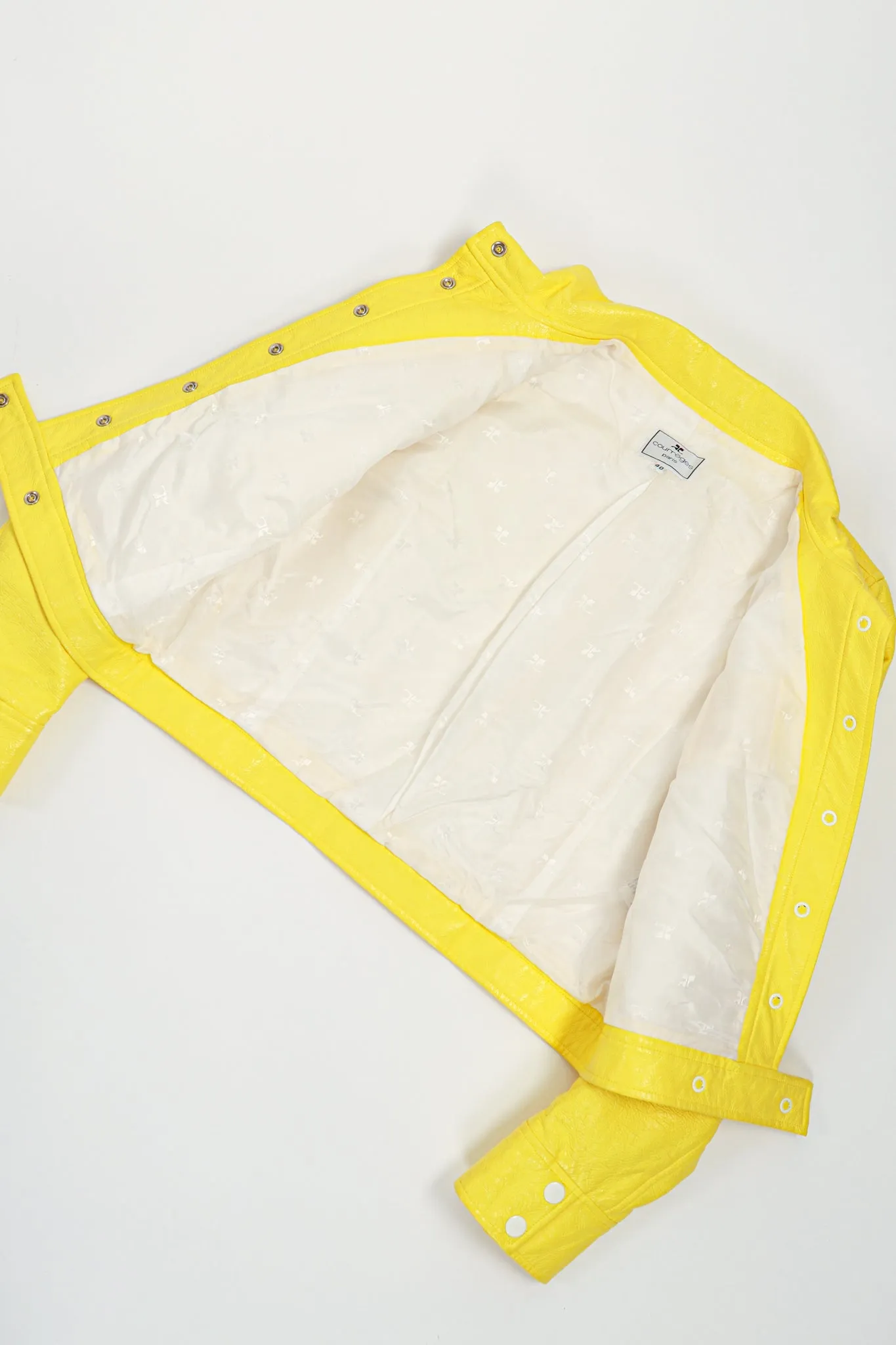 Lemon Patent Jacket
