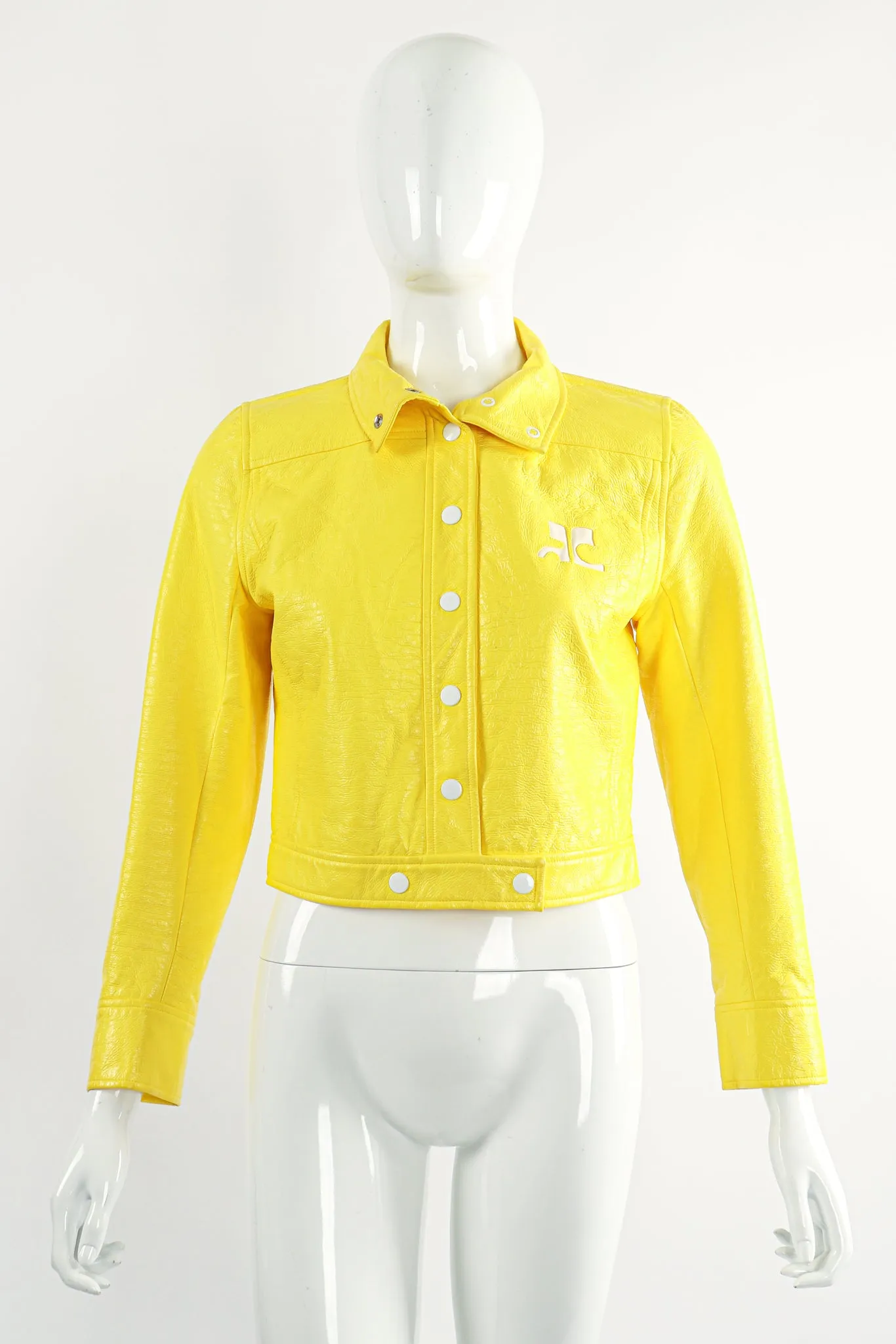 Lemon Patent Jacket