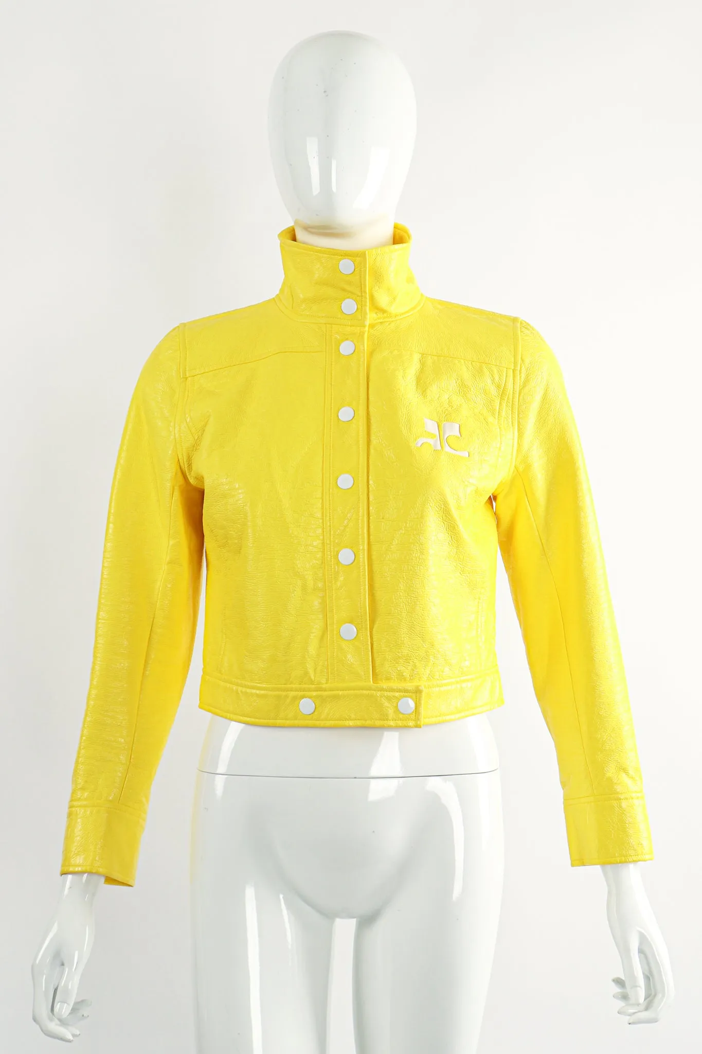 Lemon Patent Jacket