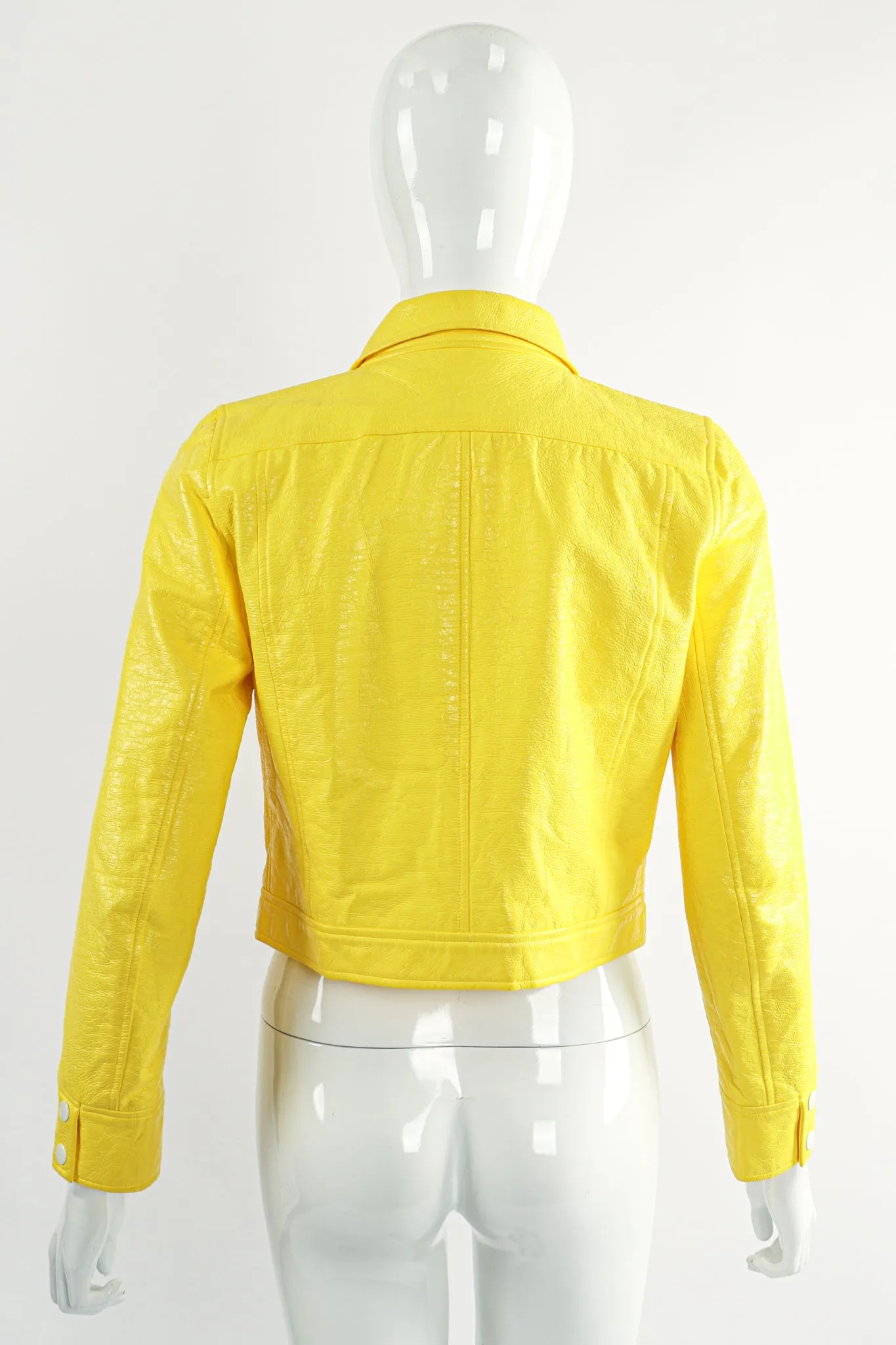 Lemon Patent Jacket