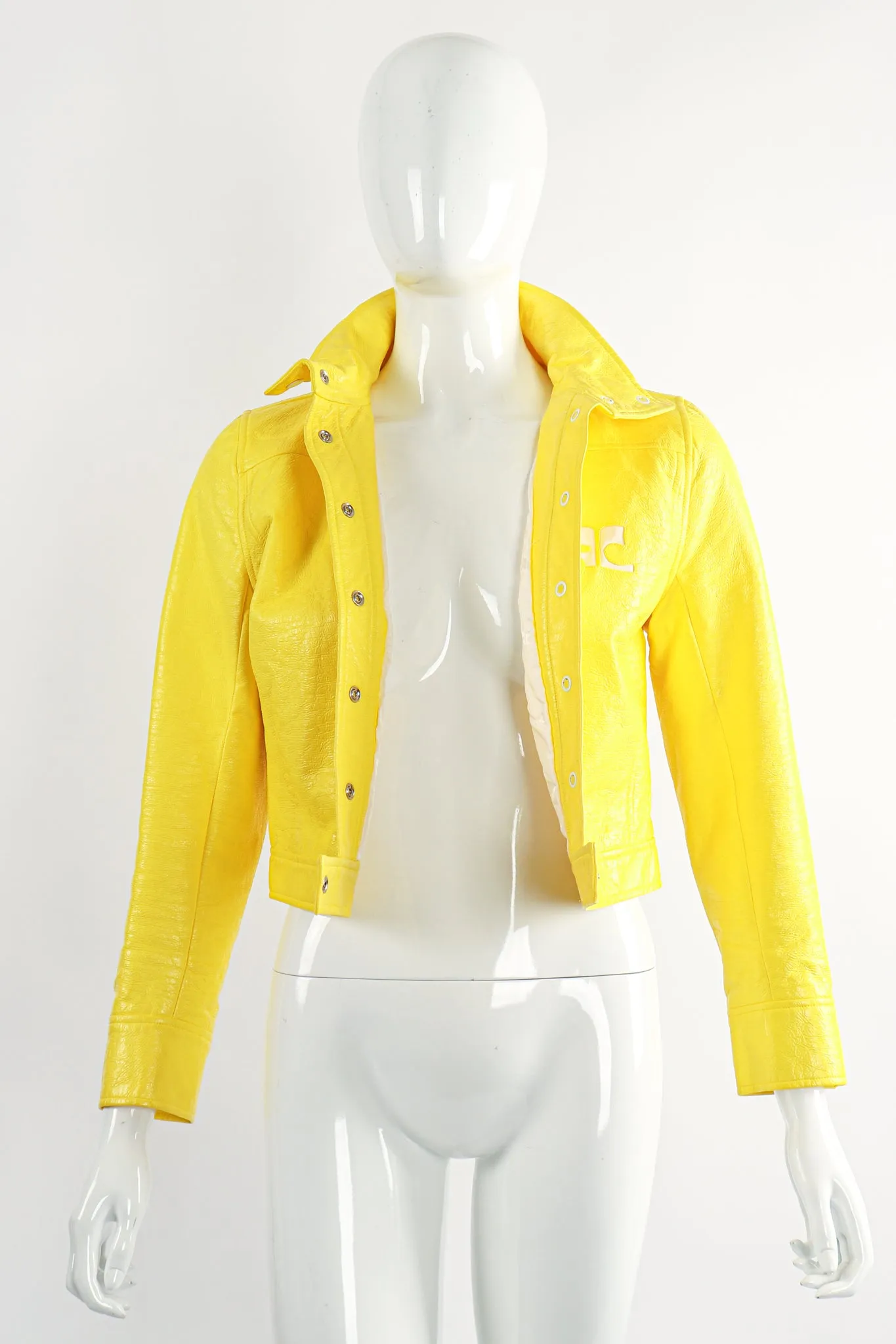 Lemon Patent Jacket