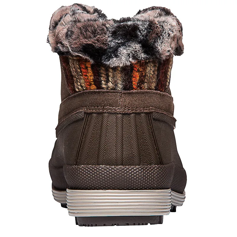 Lumi Ankle Zip WBX012S (Brown)