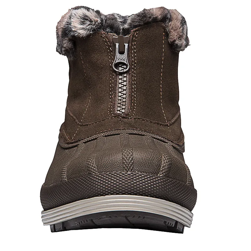 Lumi Ankle Zip WBX012S (Brown)