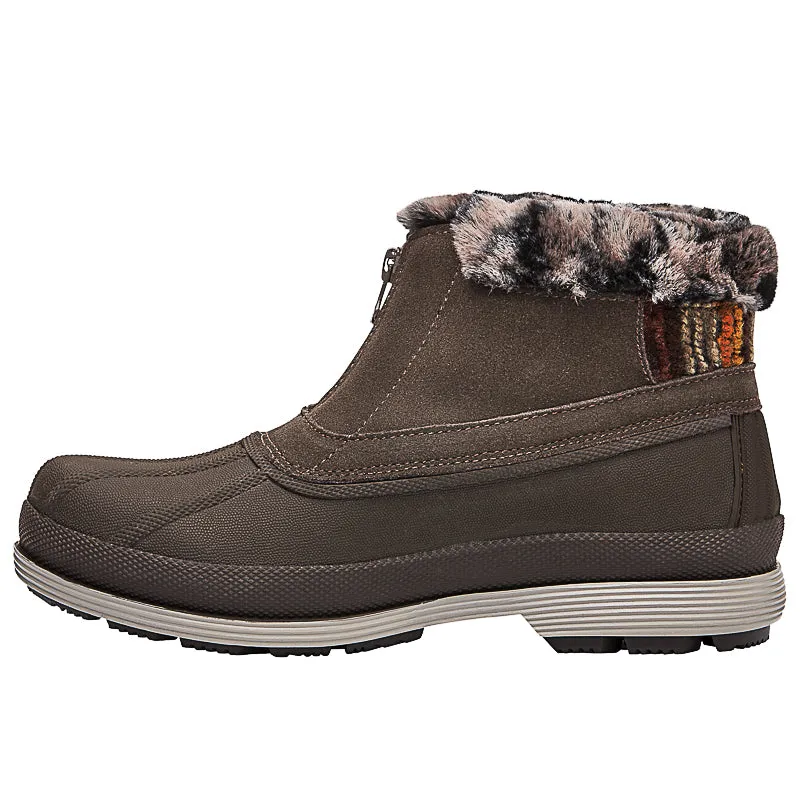 Lumi Ankle Zip WBX012S (Brown)