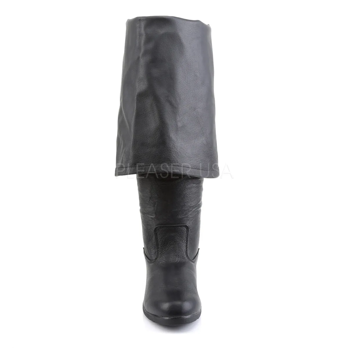 MAVERICK-2045  Black Leather (P)