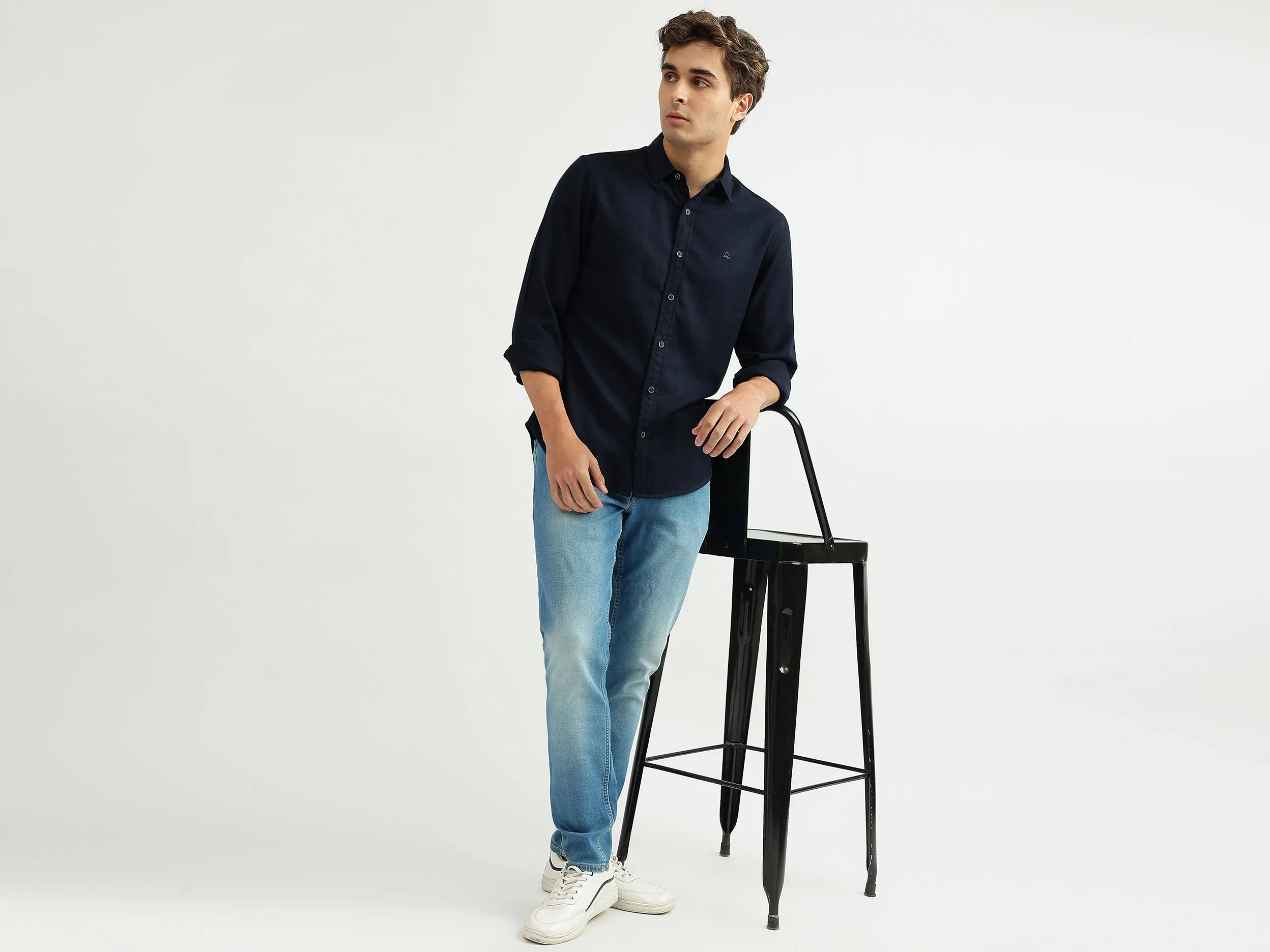 Men Solid Skinny Fit Jeans