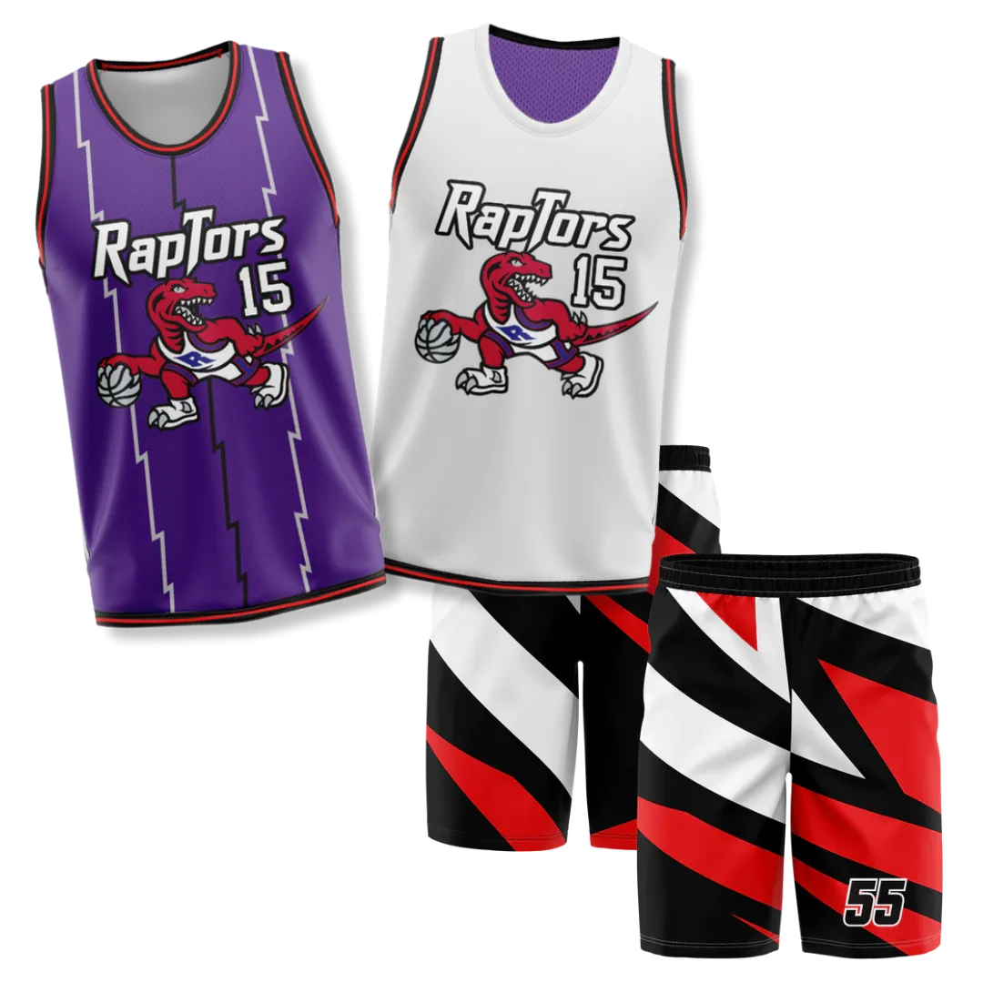Men's Reversible Basketball Jersey/Shorts COMBO