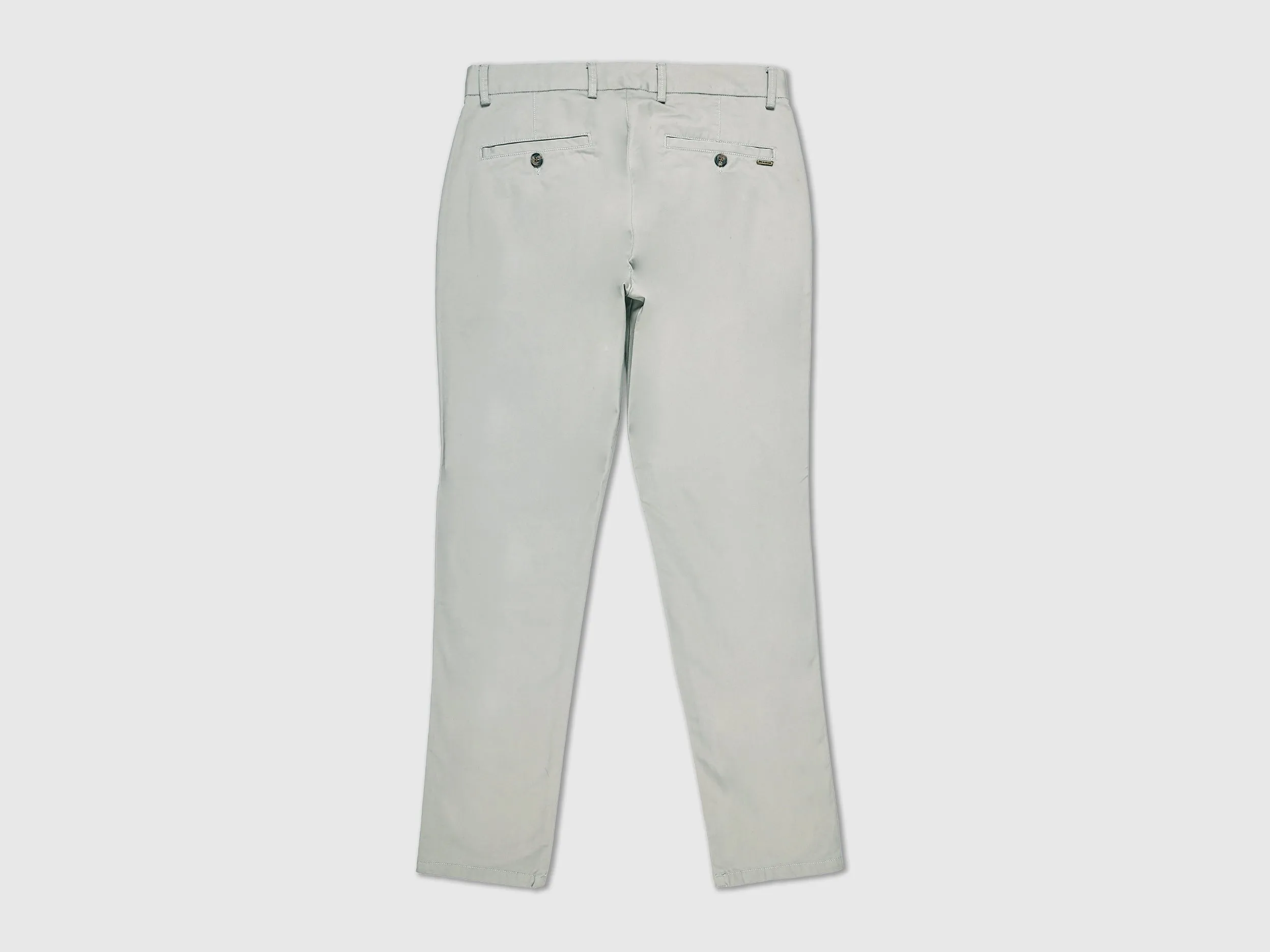 Mens Slim Fit Solid Trousers