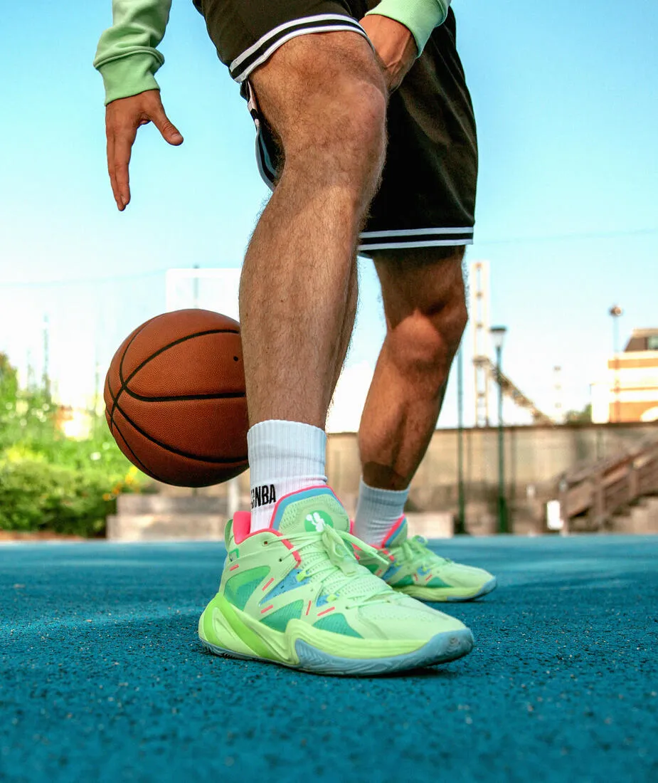 Men's/Women's Low-Rise NBA Basketball Socks SO900 Twin-Pack