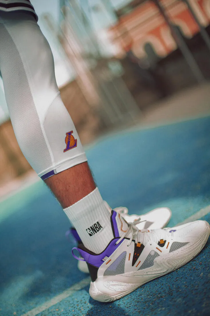 Men's/Women's Low-Rise NBA Basketball Socks SO900 Twin-Pack