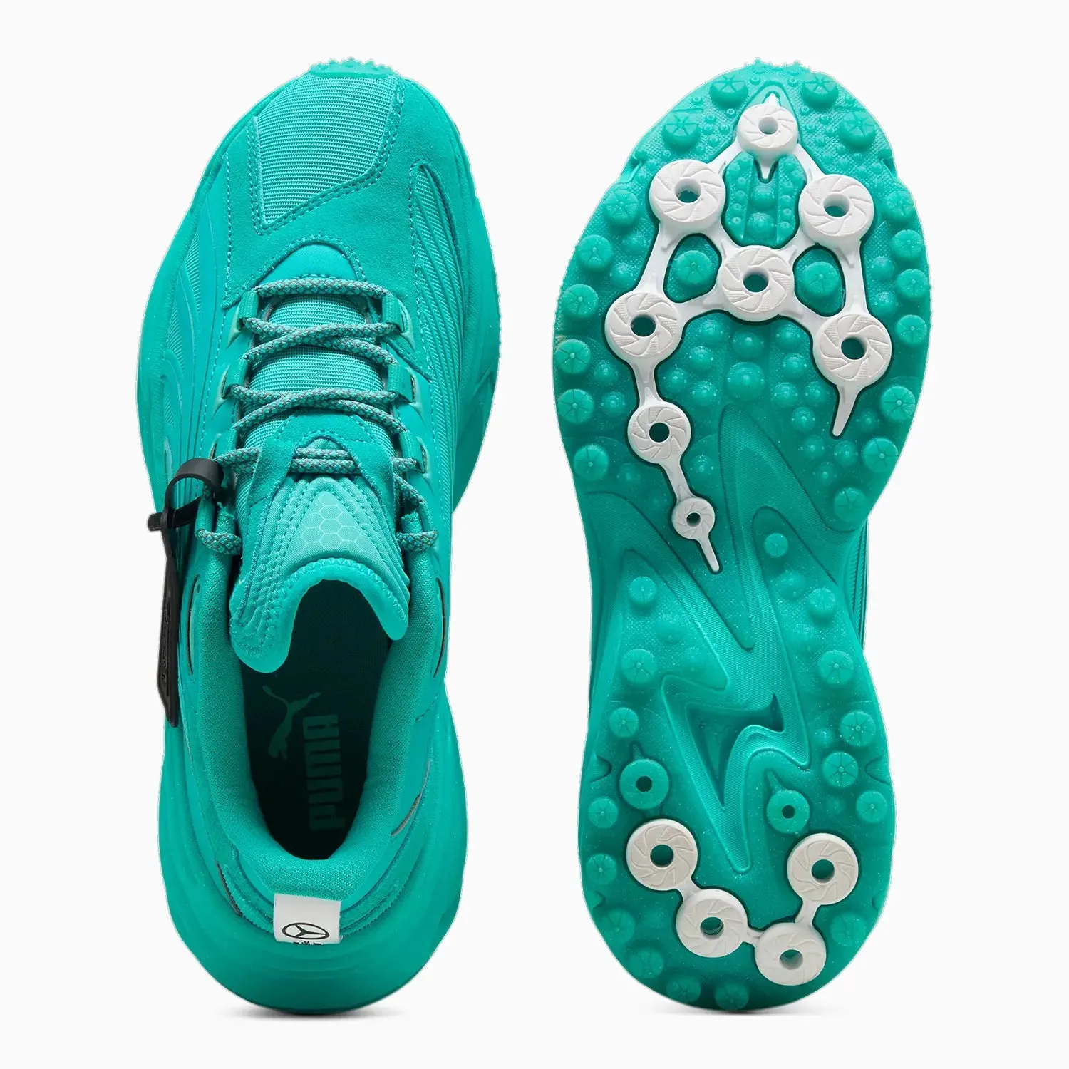 Mercedes-AMG Petronas F1 x Men's Spirex "Sheen Green" Sneakers