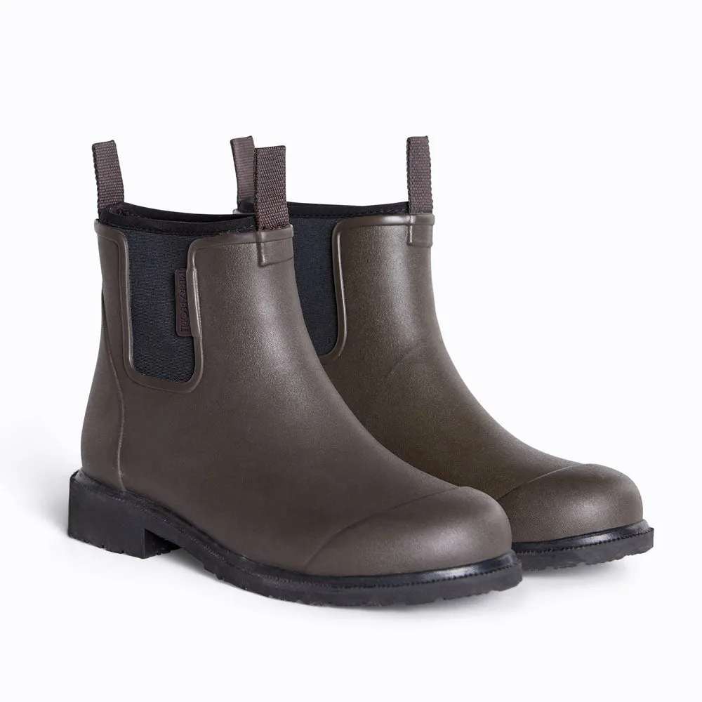 Merry People Bobbi Gumboots - Chocolate & Black