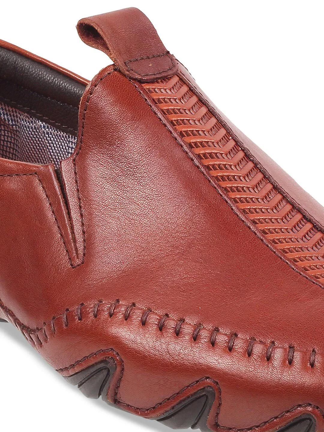 Metro Men Leather Comfort Insole Basics Loafers