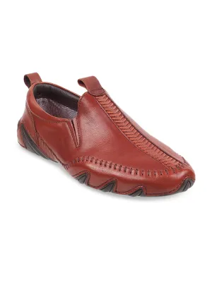 Metro Men Leather Comfort Insole Basics Loafers