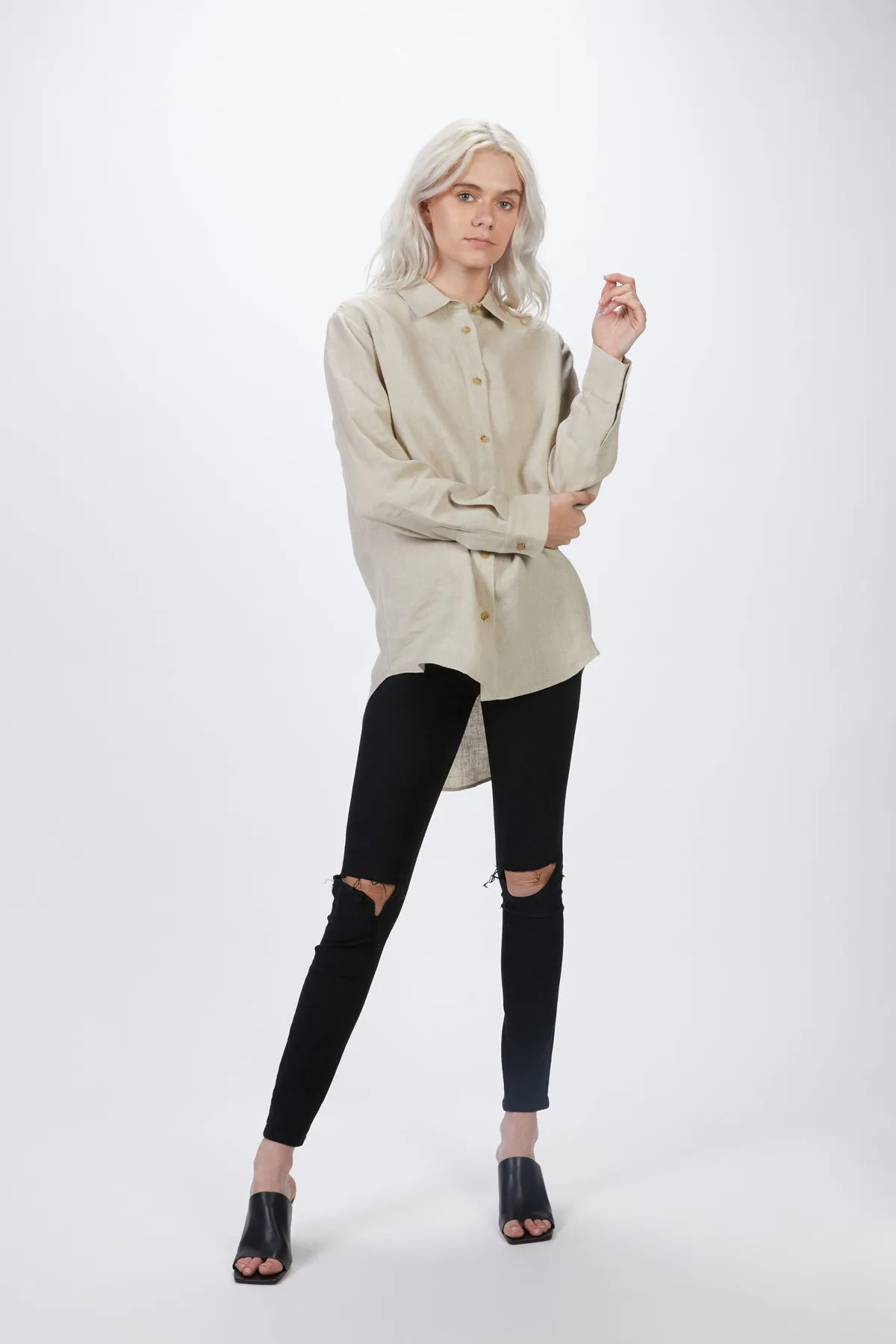 MILAN ORGANIC LINEN SHIRT