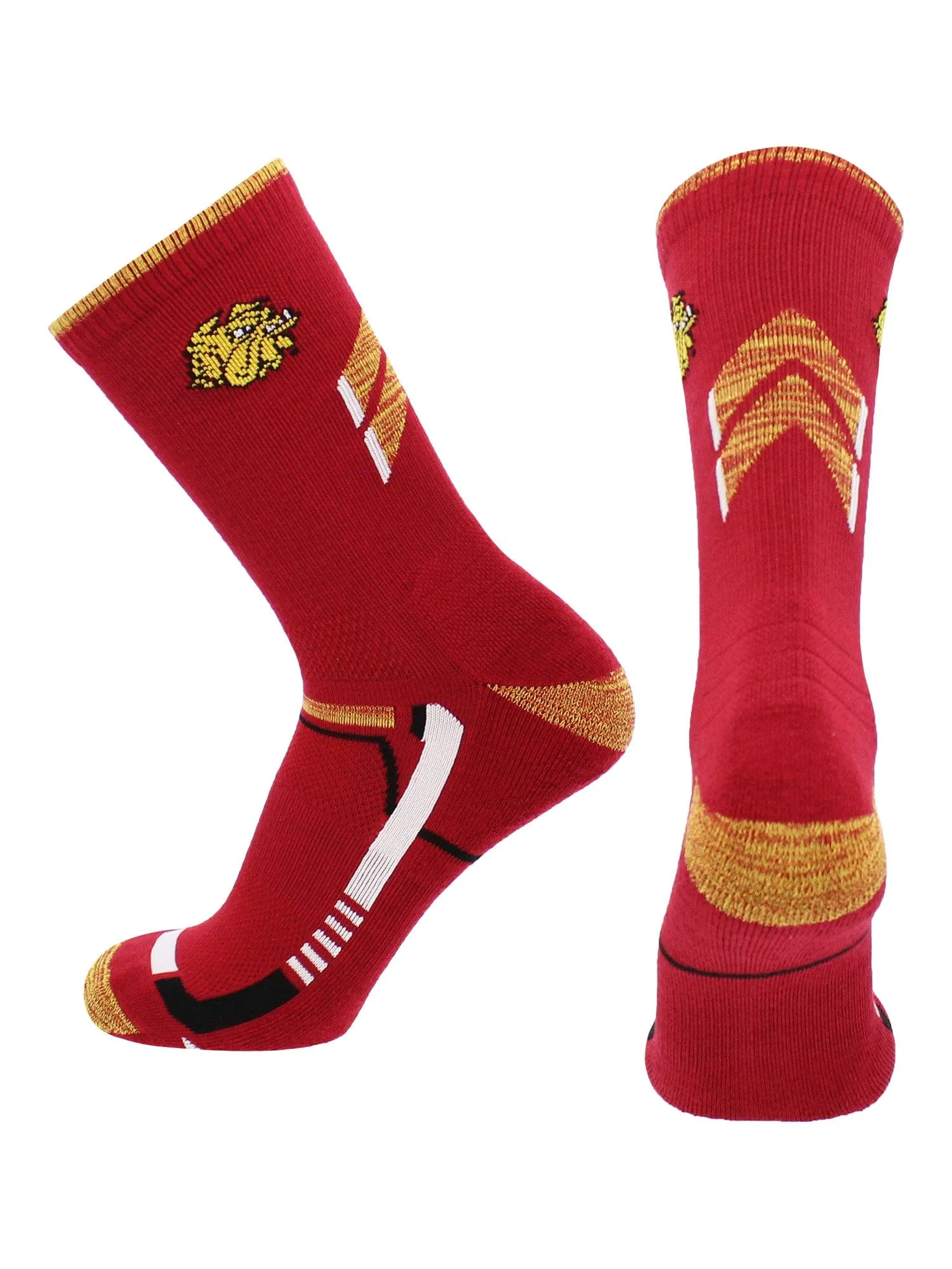 Minnesota Duluth Bulldogs Socks University of Minnesota Duluth Bulldogs Champion Crew Socks