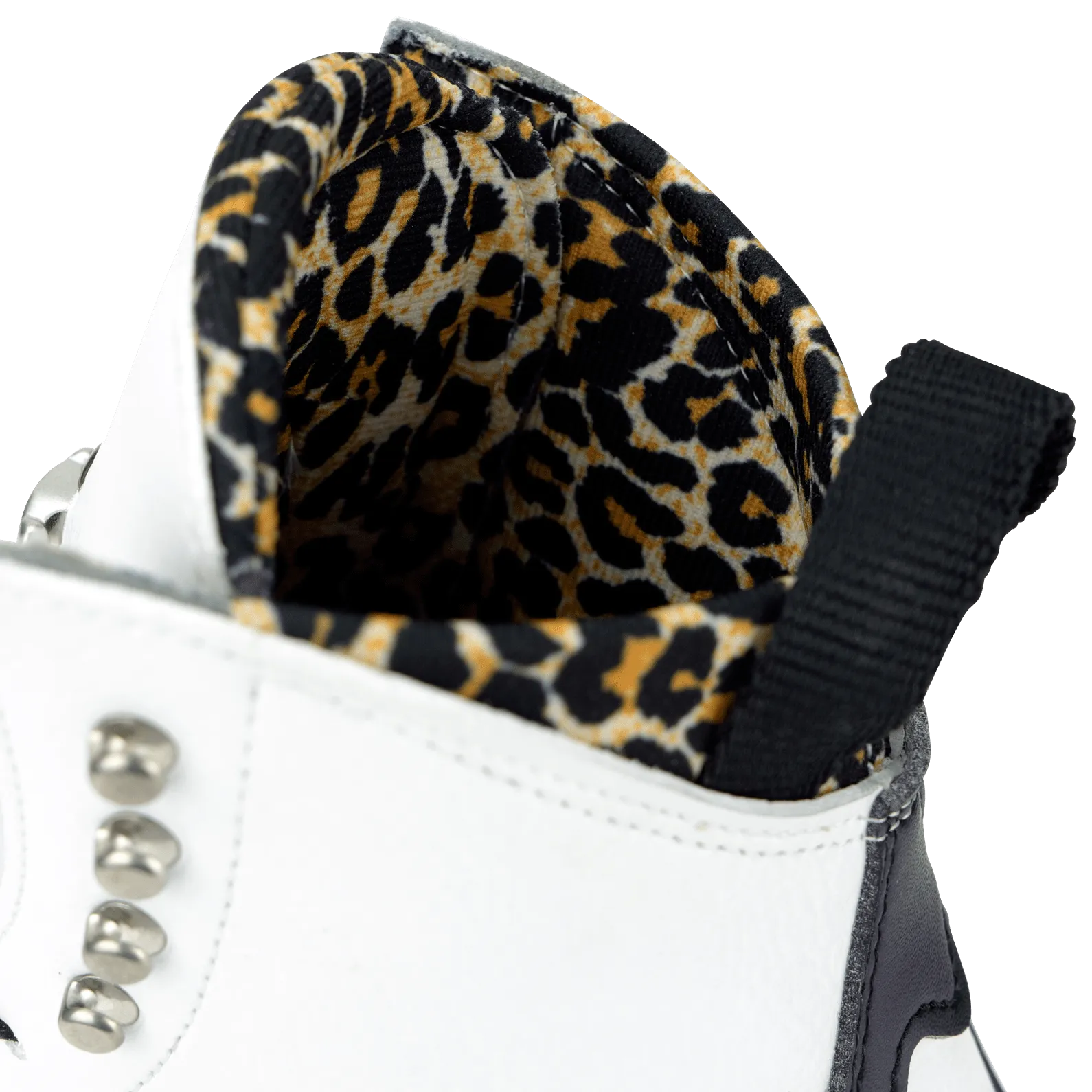 Moxi Jack Boot Only Vegan White