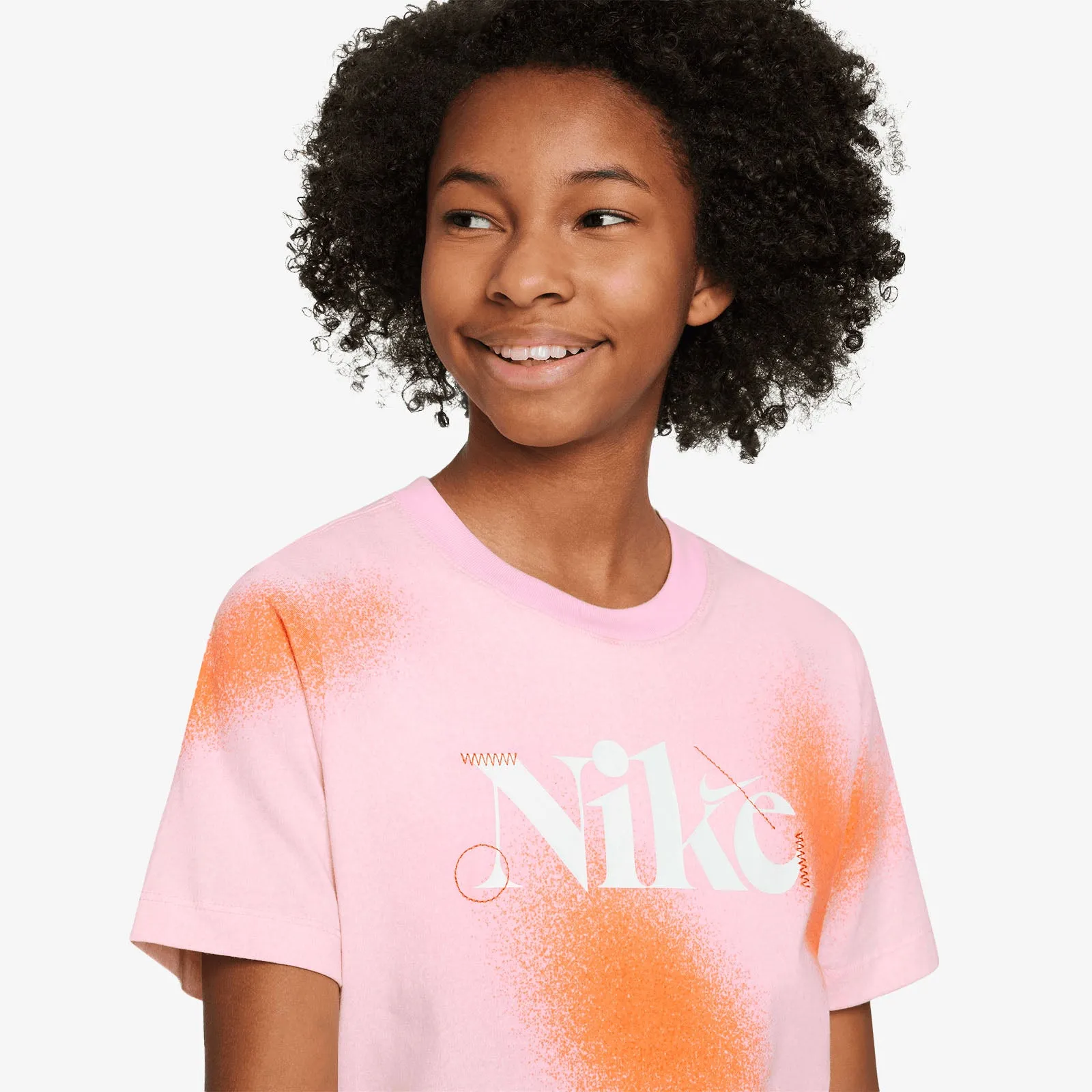 Nike Culture of Basketball Youth Sportswear T-Shirt - Soft Pink
