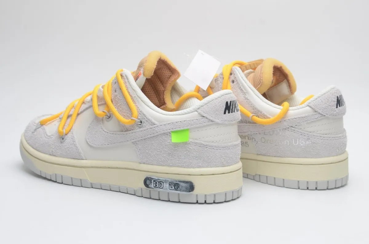 NIKE DUNK x OFF-WHITE LOT 39