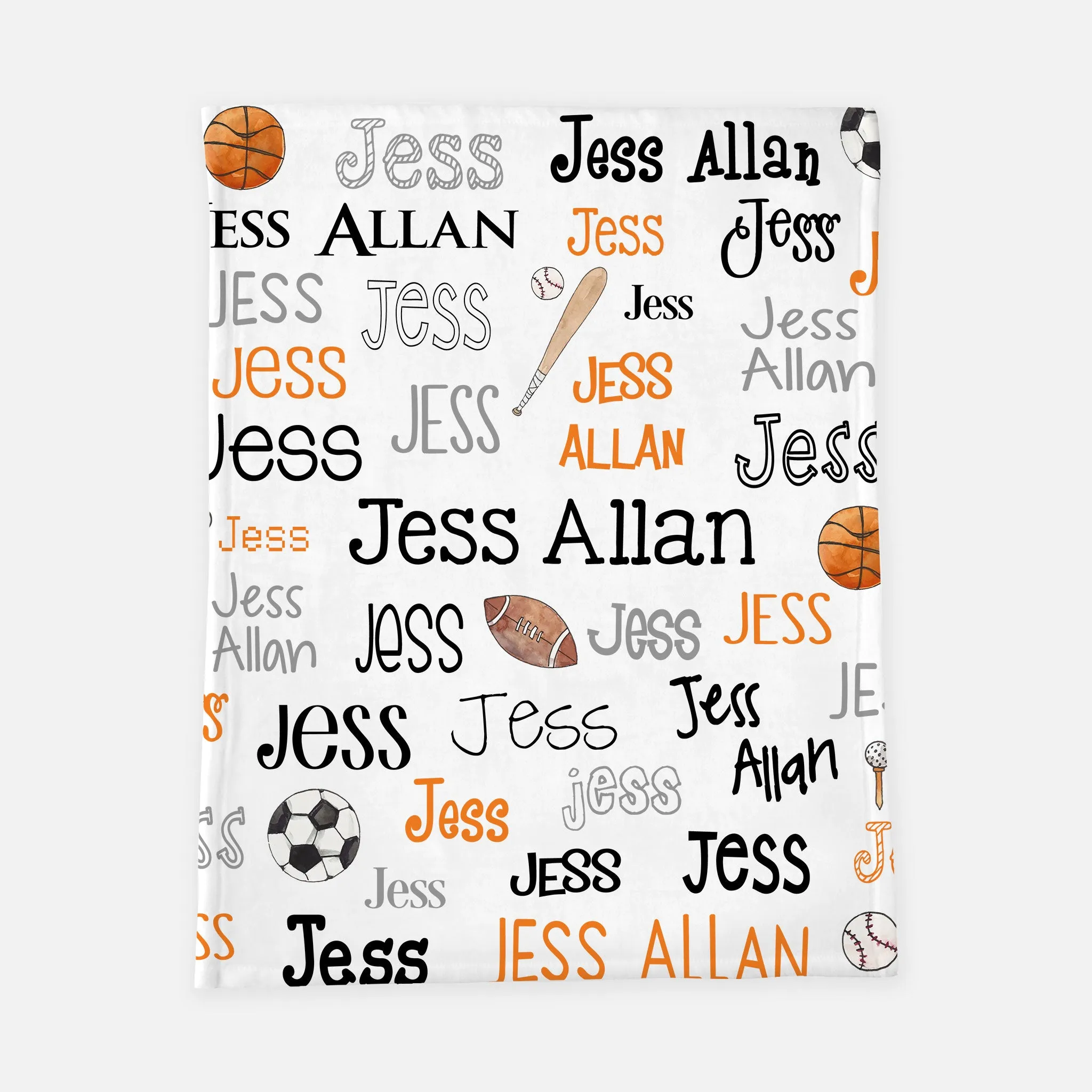 Personalized Blanket - Sports