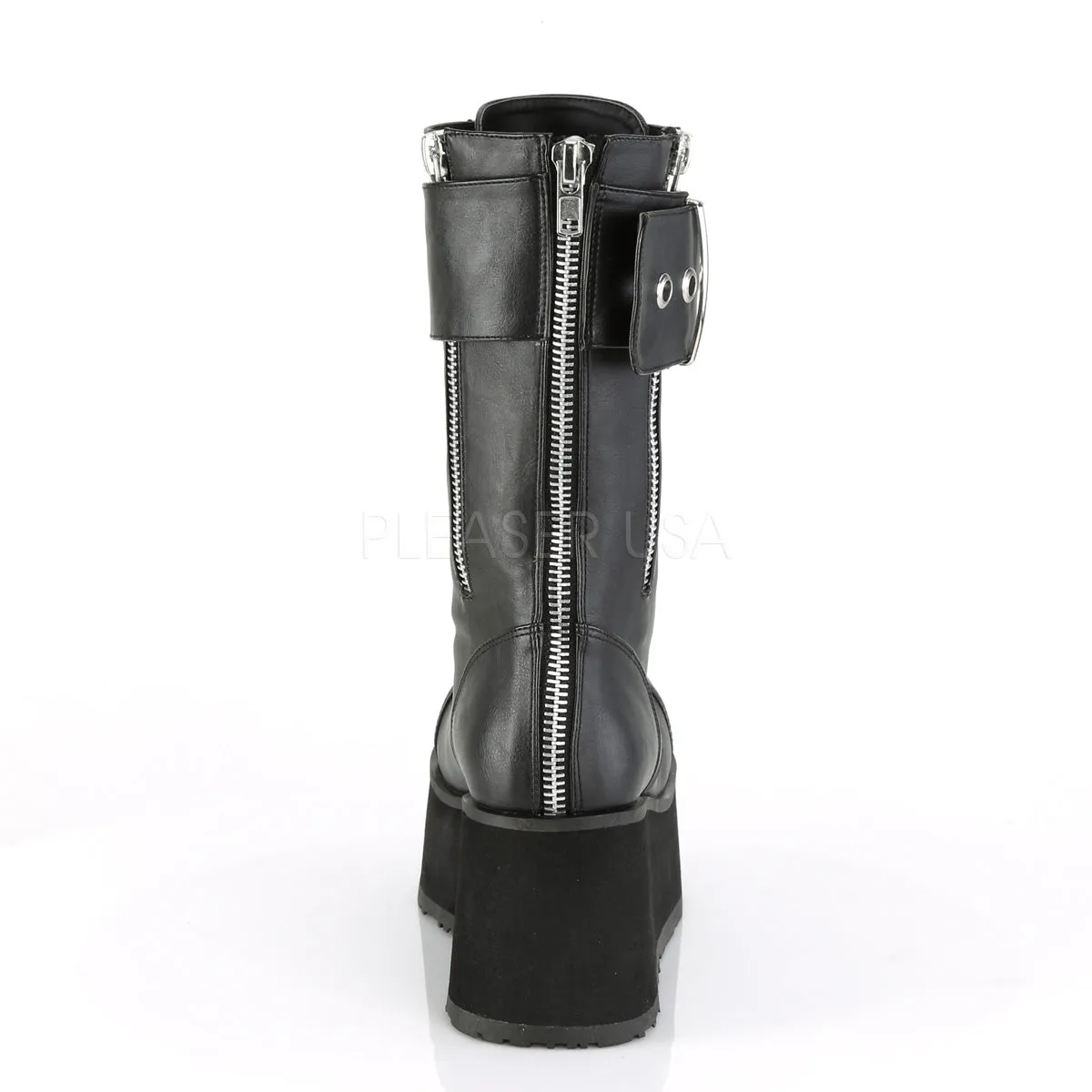 PETROL-150  Black Vegan Leather