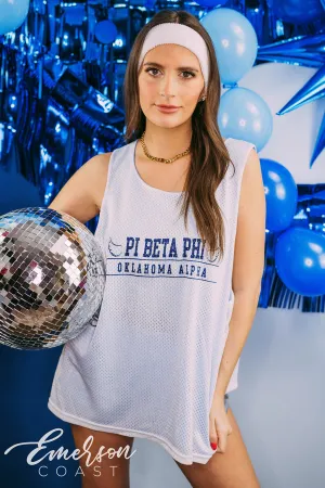 Pi Beta Phi Bid Day Reversible Basketball Jersey