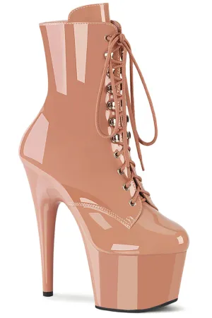 Pleaser USA Adore-1020 7inch Pleaser Boots - Patent Blush
