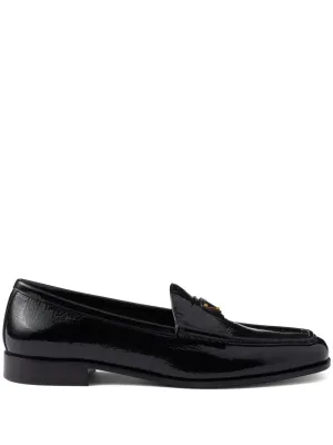 Prada patent-leather loafers