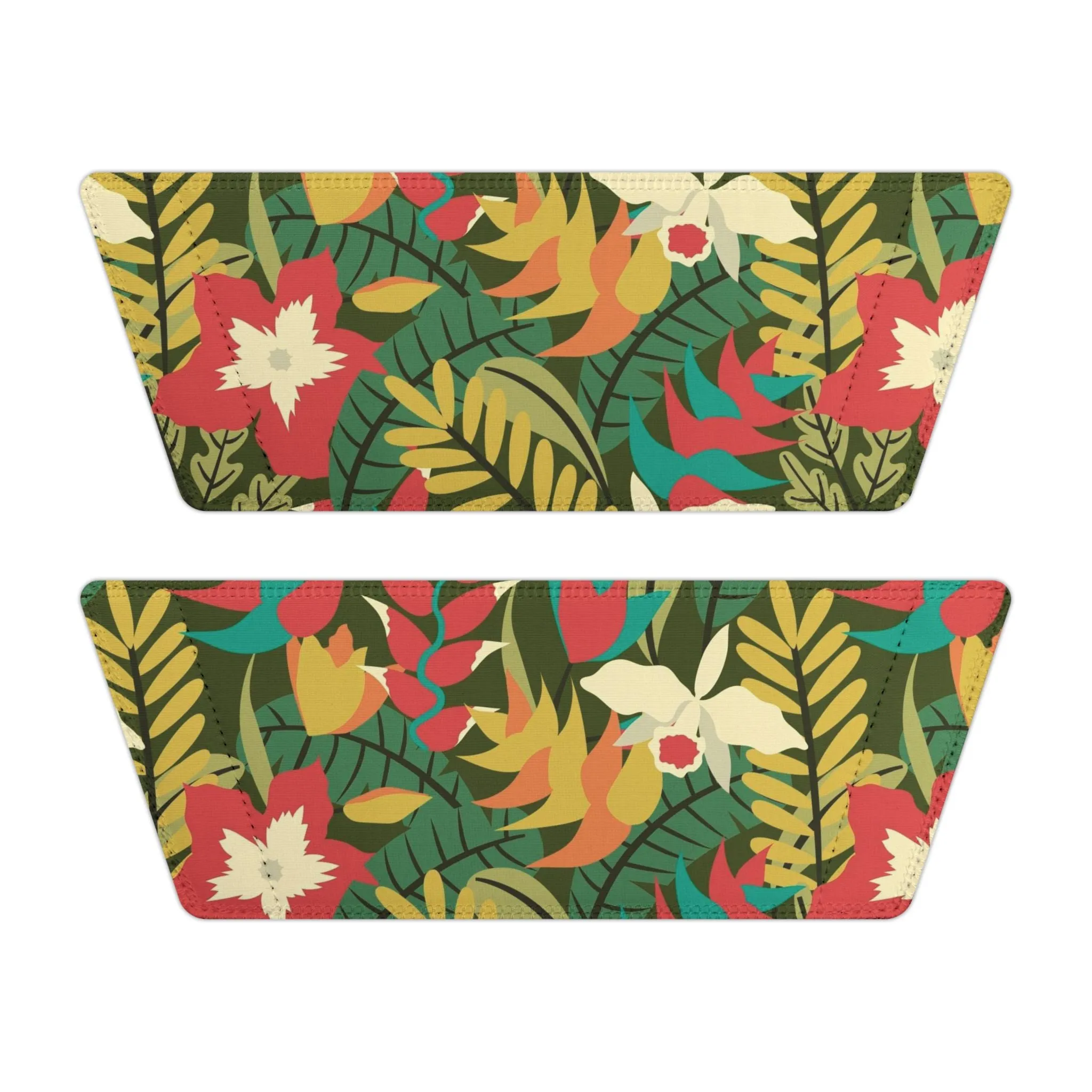 "Verde Vista: A Botanical Fantasy" Men's Beach Sandals