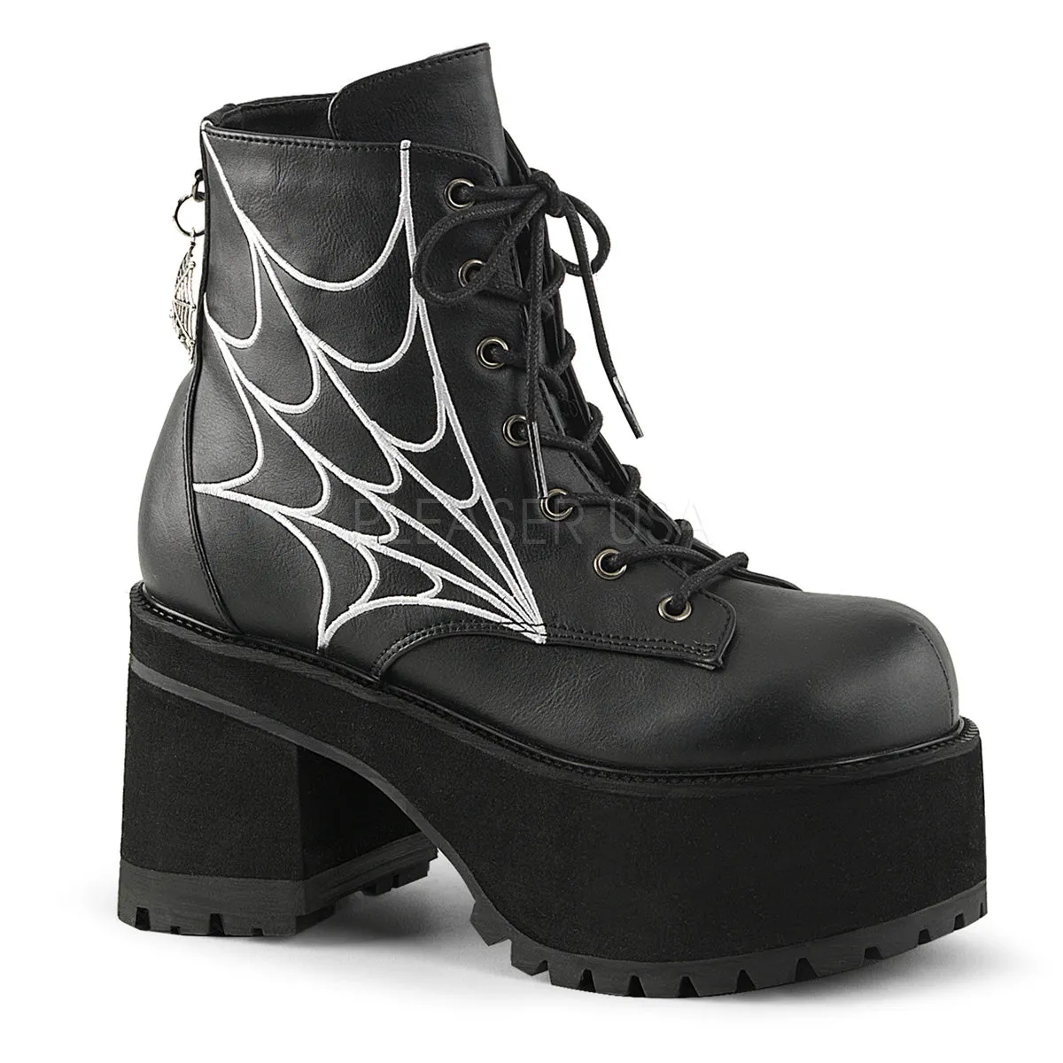 RANGER-105  Black Vegan Leather