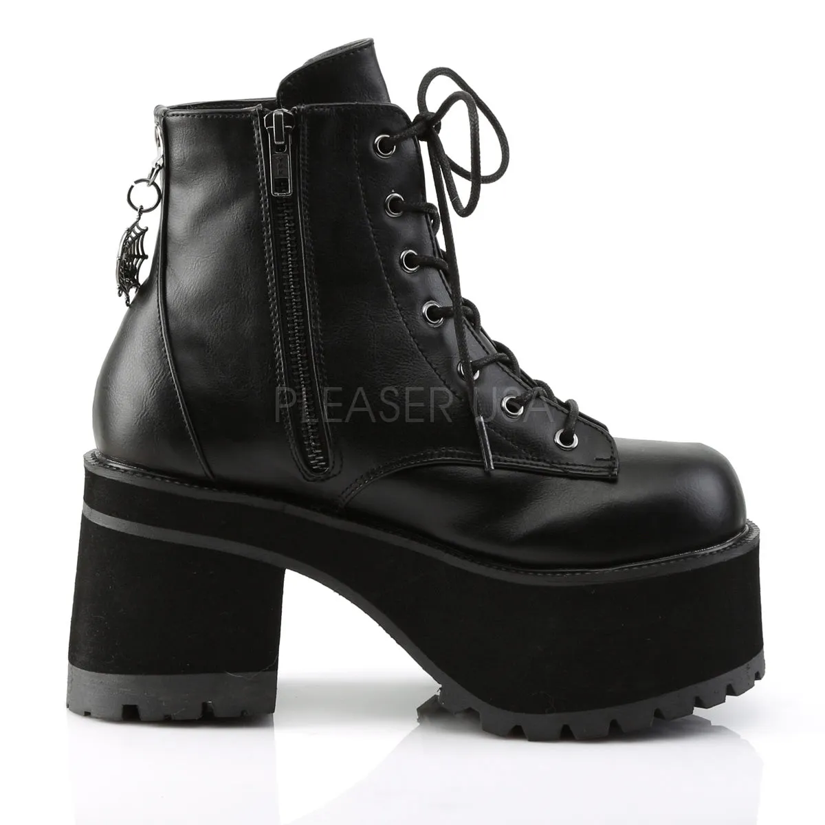RANGER-105  Black Vegan Leather