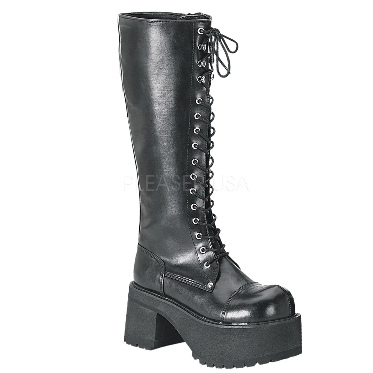RANGER-302  Black Vegan Leather