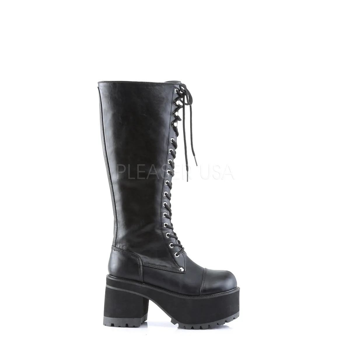 RANGER-302  Black Vegan Leather