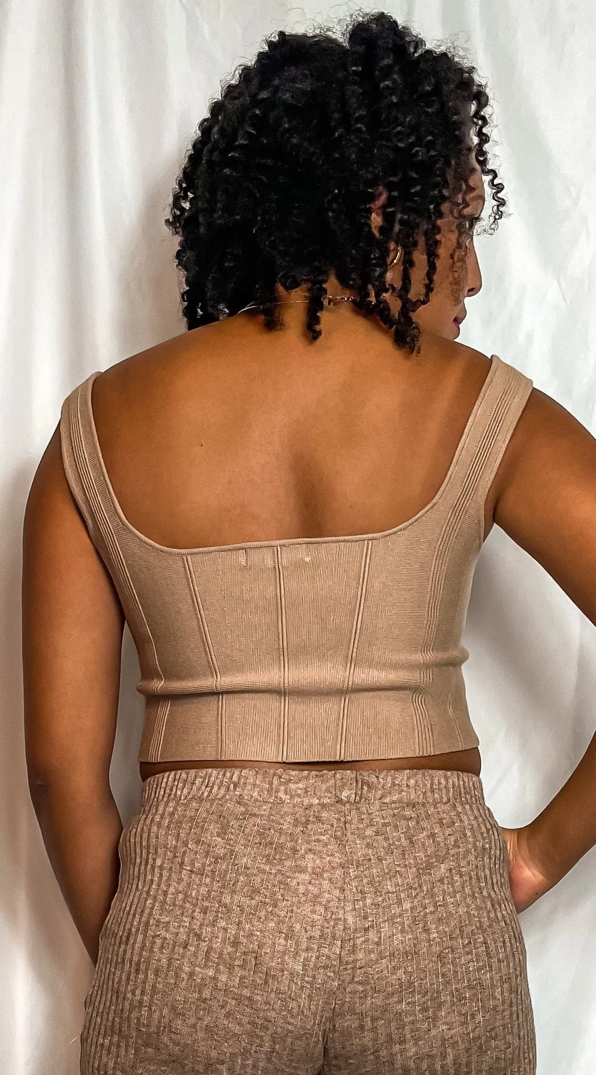 Rebecca Corset Top (beige)
