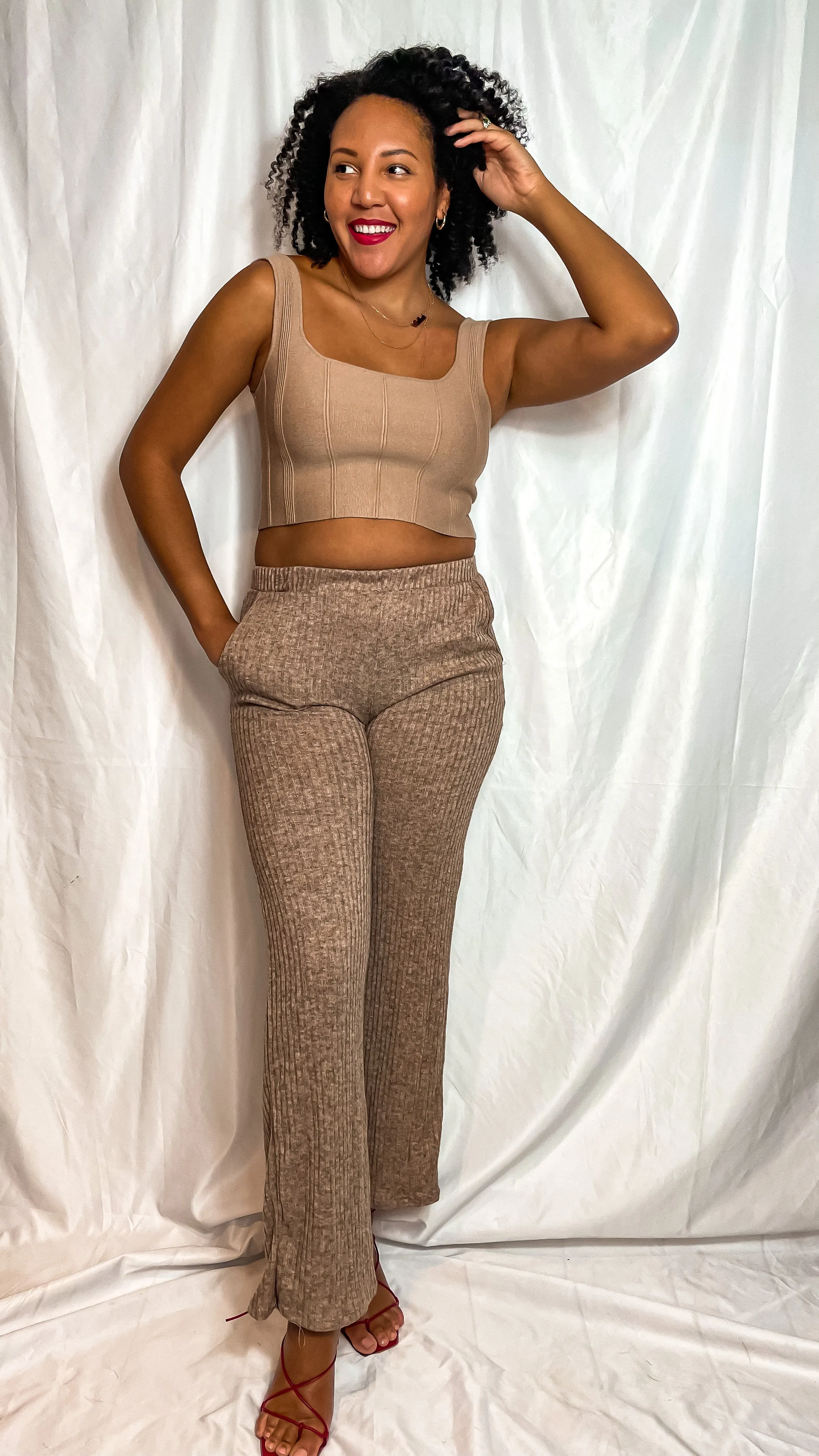 Rebecca Corset Top (beige)