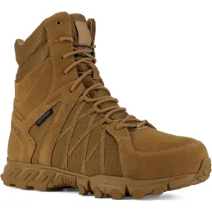 Reebok Men's Trailgrip Tactical 8" Comp Toe WP Tactical Boot- Coyote- RB3461