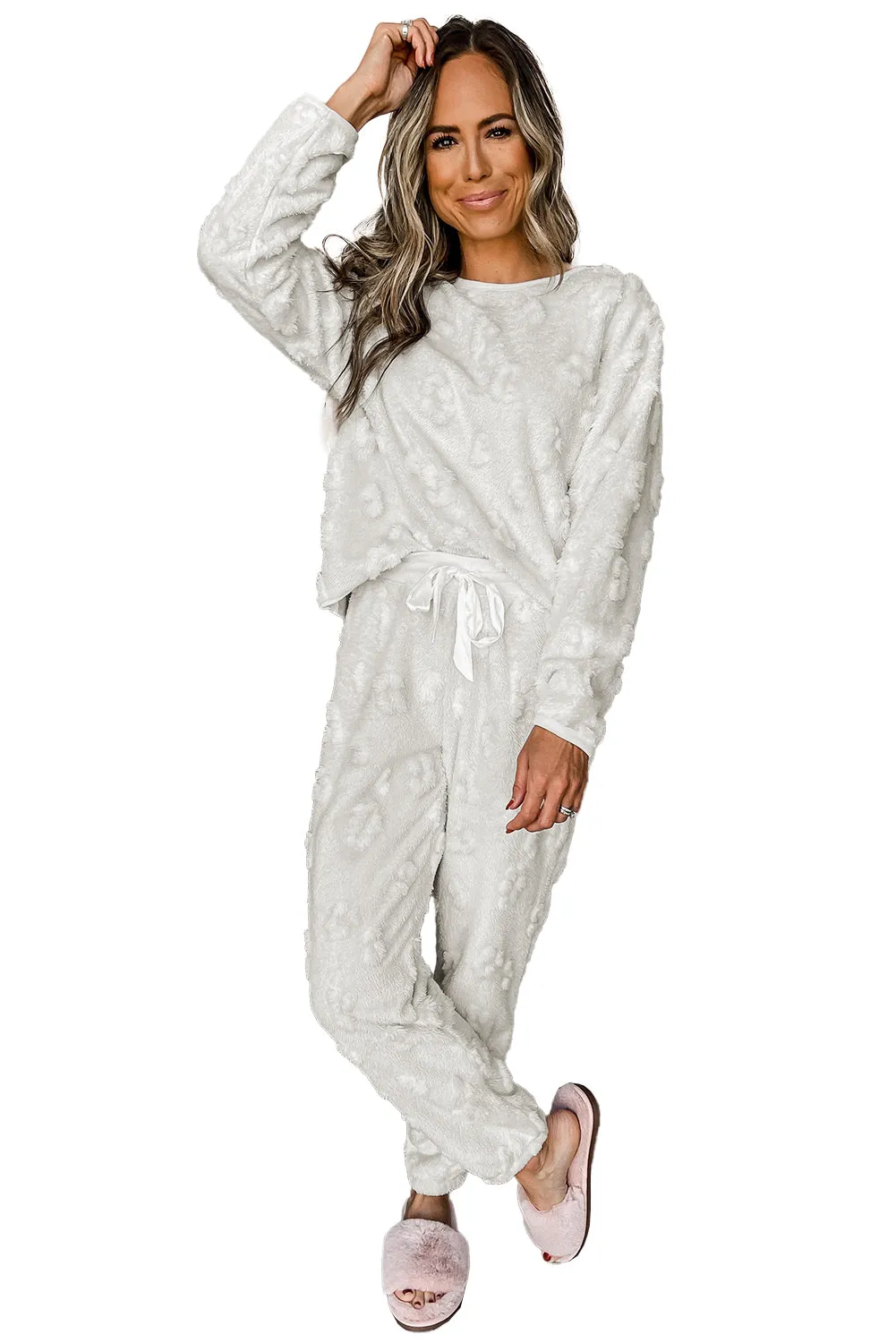 Remi,  Loose Fit Fleece Loungewear Set