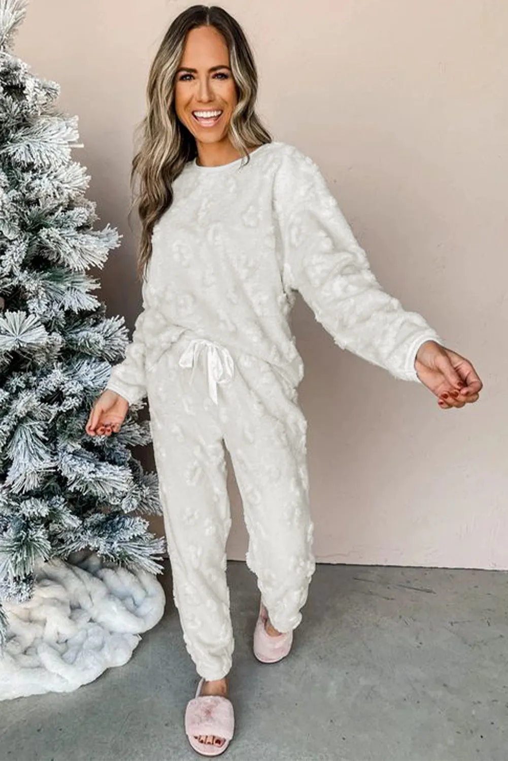 Remi,  Loose Fit Fleece Loungewear Set