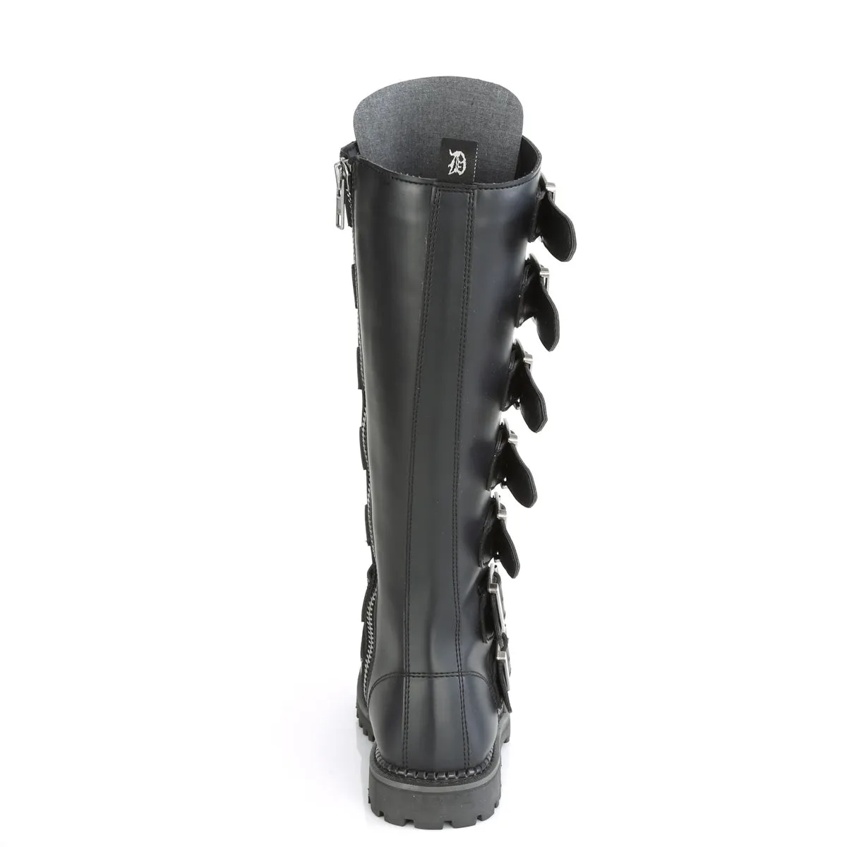 RIOT-21MP  Black Vegan Leather